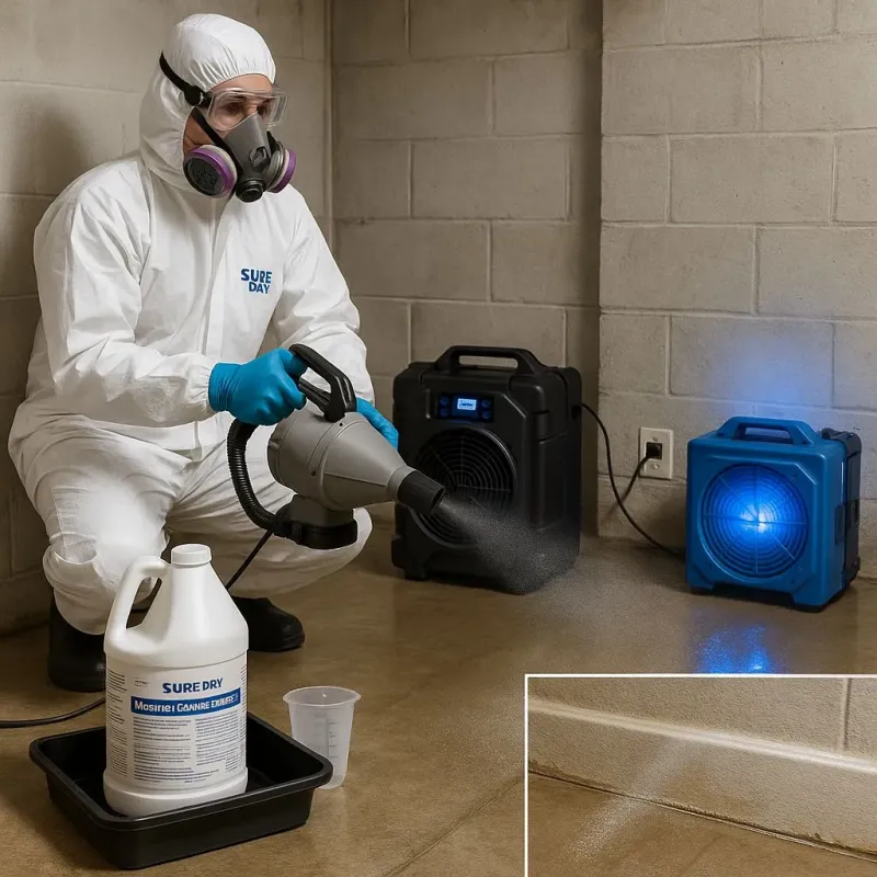 Sanitization and Odor Removal process in Town Line, NY