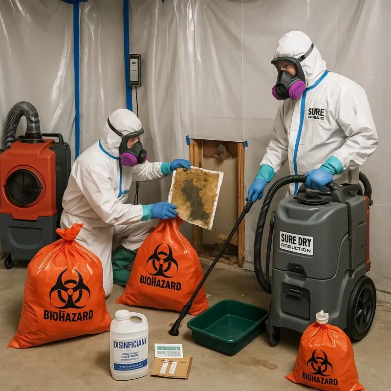 Contaminated Water Handling Protocols process in Town Line, NY